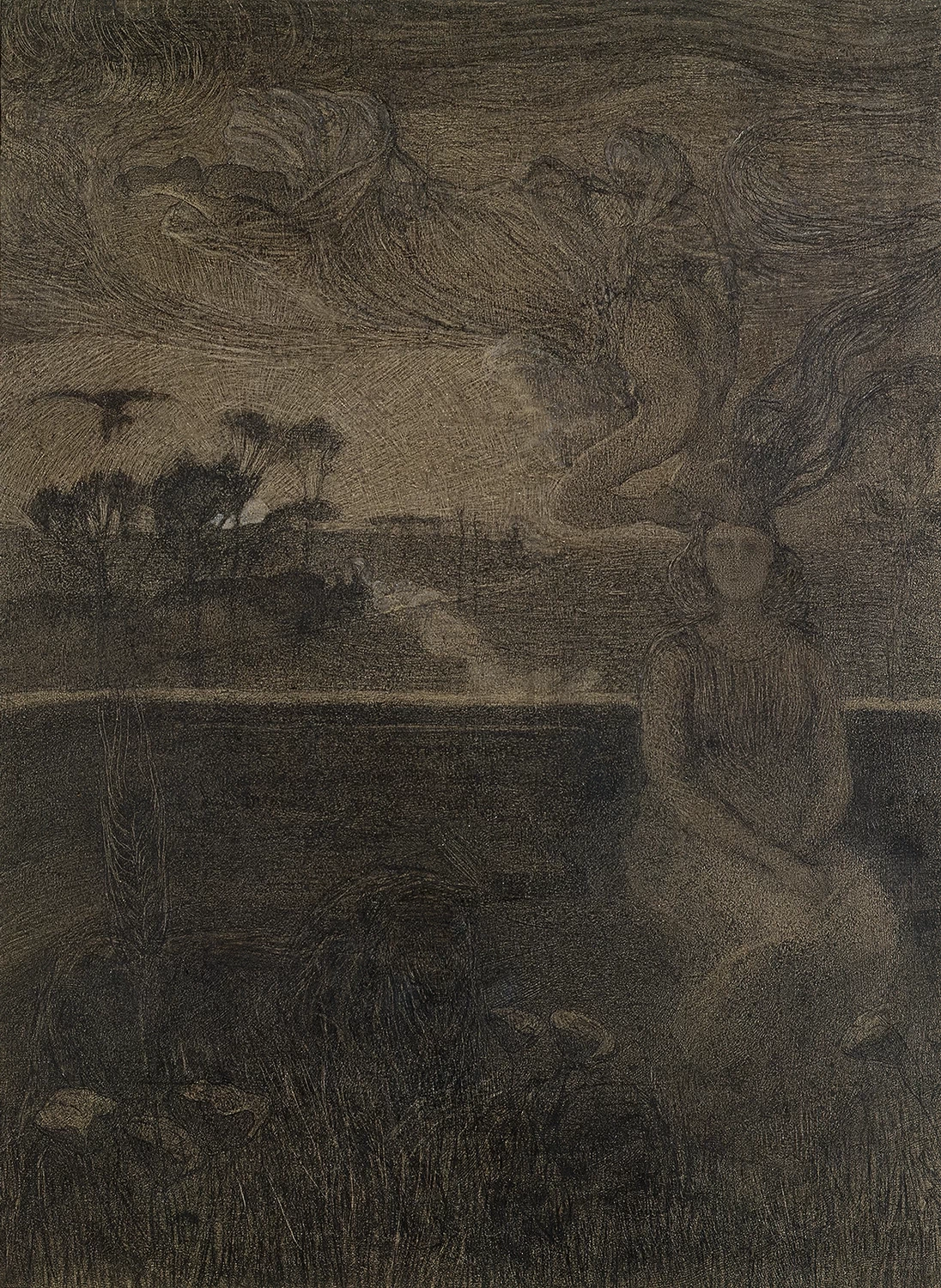 L'annunciazione del Nuovo Verbo - Museo Segantini, St. Moritz